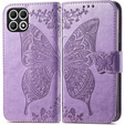 Etui z klapką do T Phone 2 5G, Butterfly, fioletowe
