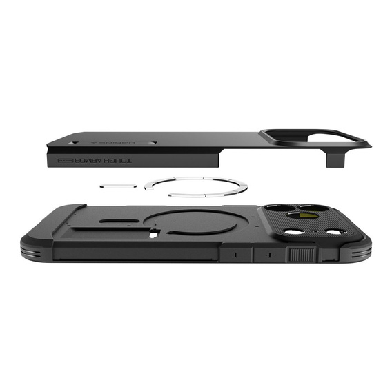 Etui Spigen do iPhone 17 Pro Max, Tough Armor T Mag MagSafe, Black