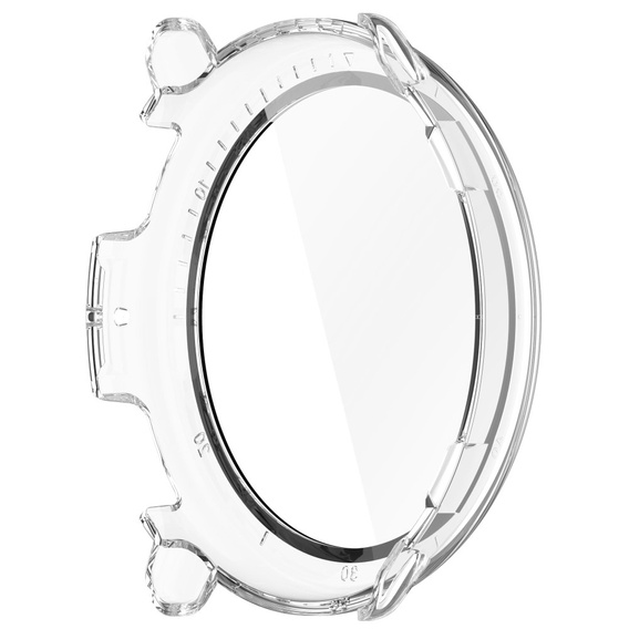 2w1 Etui + Szkło Hartowane do Amazfit Active 2, Przezroczyste