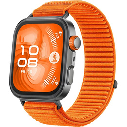 Pasek Nylonowy do Huawei Watch Fit 4 / 4 Pro / 3, Pomarańczowy