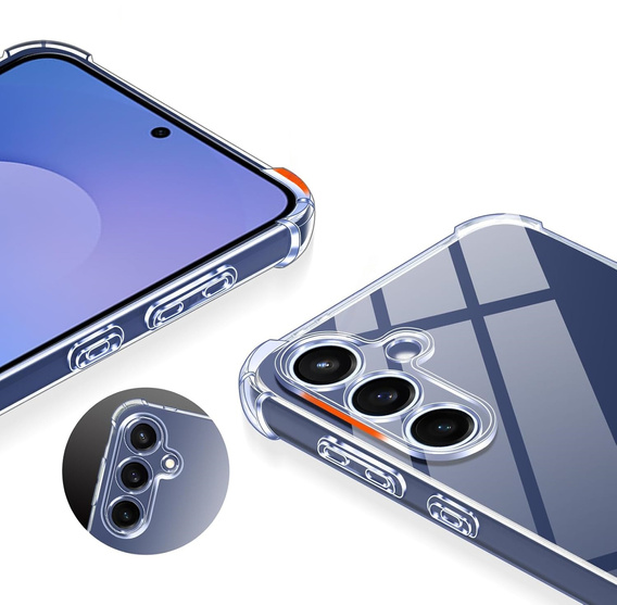 Etui do Samsung Galaxy S25 FE, Dropproof, przezroczyste