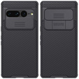 Etui NILLKIN do Google Pixel 7 Pro 5G, Obudowa CamShield Carbon Case, Czarne