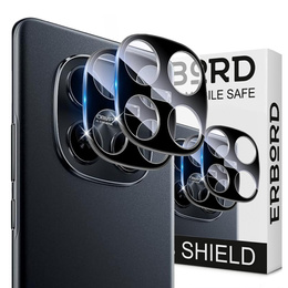 2x Szkło hartowane na aparat ERBORD do Xiaomi Redmi Note 15 5G / Poco M8 5G, Czarne