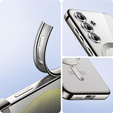Etui do Samsung Galaxy S24+ Plus, Electro MagSafe, srebrne + Szkło na ekran