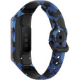 Pasek Silikonowy do Samsung Galaxy Fit 2 SM-R220, Camuflage Blue