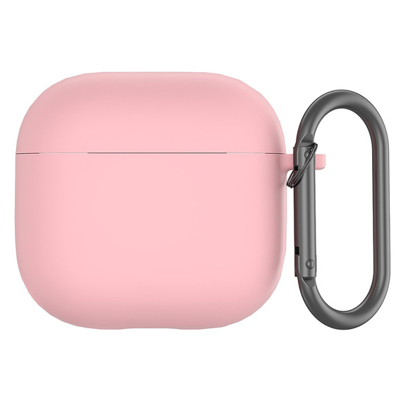 Etui Silicone na Słuchawki Apple Airpods 4, różowe