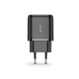 Tech-Protect C20W QC3.0 Uniwersalna Ładowarka Sieciowa USB-A USB-C, Black