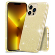 Etui Glitter Case do iPhone 13 Pro, Gold