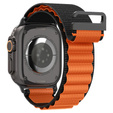 Pasek Spigen WBF1 Band do Apple Watch 8/9/10/11/SE/Ultra 1/2 (44/45/46/49 mm) – Black / Orange