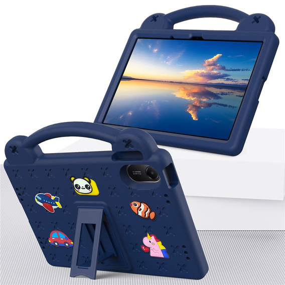 Etui do Xiaomi Redmi Pad 2 z podstawką - granatowe