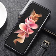 Etui Litchi Leather do Samsung Galaxy Z Flip 4, Black