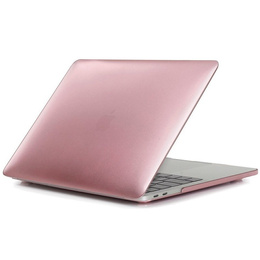 Etui do Macbook Pro 13 A1706 A1708 A1989 A2159 A2251 A2289 A2338, Hard Case Obudowa, Różowe, Rose Gold