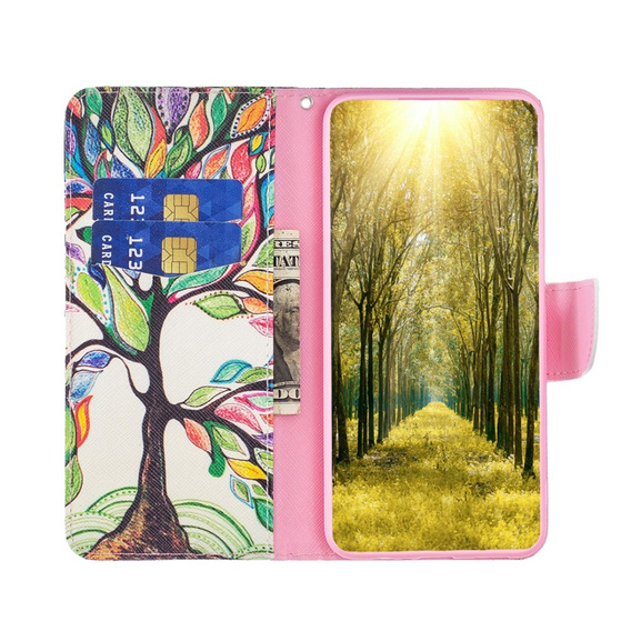 Etui z klapką do Samsung Galaxy M34, Wallet, Tree of Life