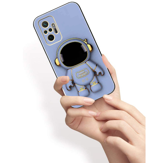 Etui do Xiaomi Redmi Note 10 Pro, Astronaut, niebieskie