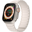 Pasek Silikonowy do Apple Watch 1/2/3/4/5/6/7/8/9/10/11/SE Ultra 1/2/3 42/44/45/46/49mm, Beżowy