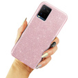 Etui Glitter Case do Vivo Y21/Y21s/Y33s, Pink