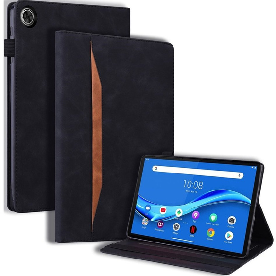 Etui do Lenovo Tab M10 Plus 10.6 Gen 3 TB-125F TB-128F, Classic, z miejscem na rysik, czarne