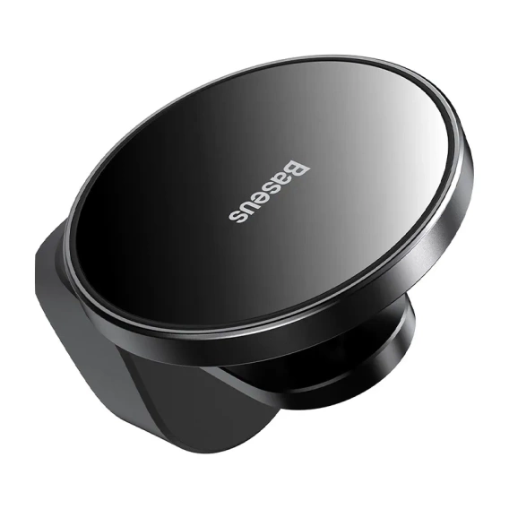 Uchwyt na telefon Baseus Big Energy z ładowarką indukcyjną 15W - czarny