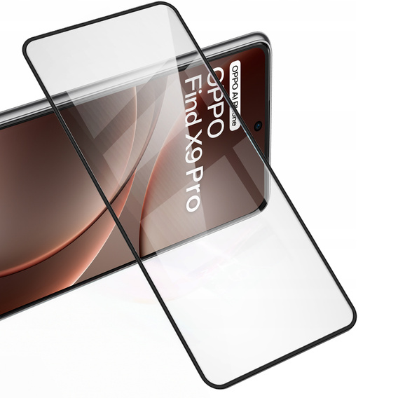 2x Szkło Hartowane do Oppo Find X9 Pro, ERBORD 3D pełne, szybka na cały ekran