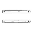 Etui Spigen do Samsung Galaxy A16 4G/5G, Ultra Hybrid, przezroczyste + Szkło