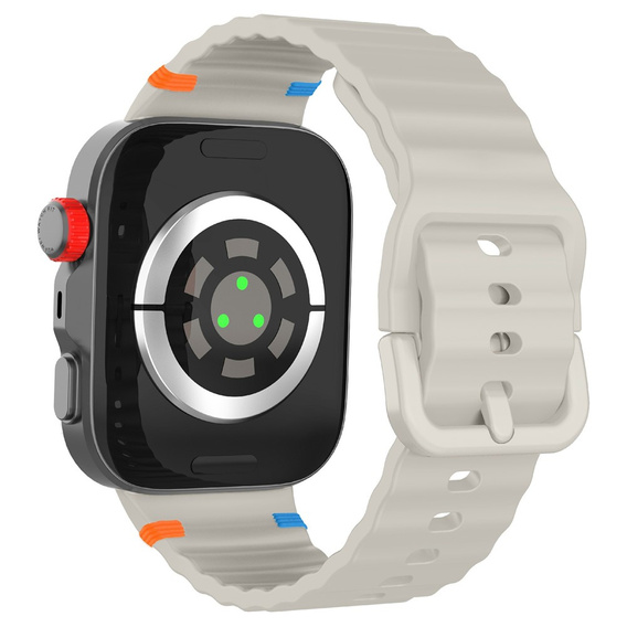 Pasek Silikonowy do Huawei Watch Fit 4 / 4 Pro / 3, Beżowy