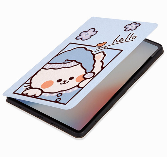 Etui do Lenovo Tab M10 Plus 10.6 Gen 3 TB-125F TB-128F, blue cat