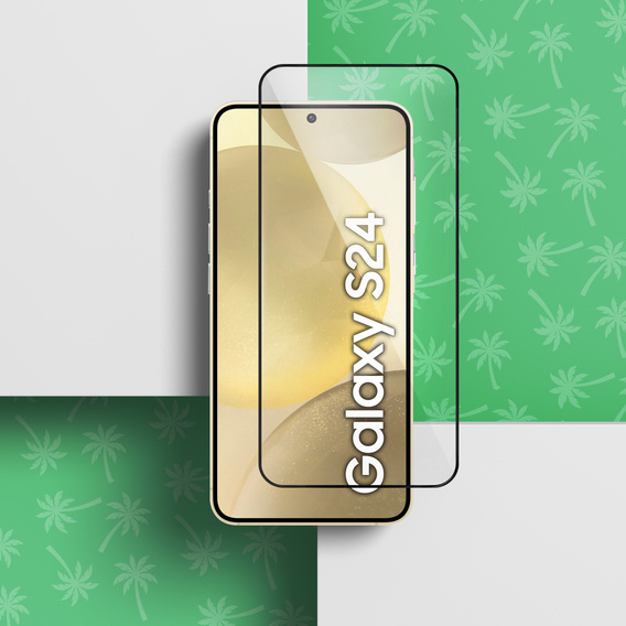 Szkło hartowane 5D Full Glue Smart Palm do Samsung Galaxy S24