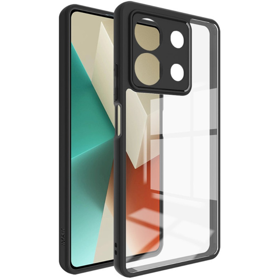 Etui IMAK do Xiaomi Redmi Note 13 5G, UX-9A Series, przezroczyste / czarne