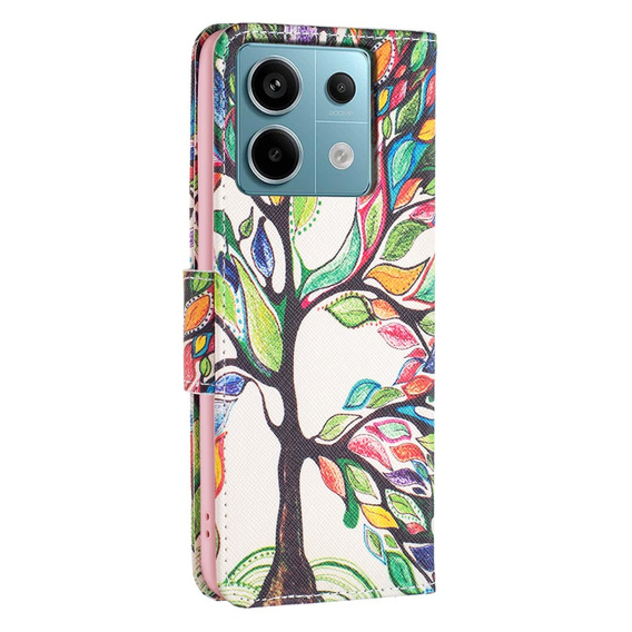 Etui z klapką do Xiaomi Redmi Note 13 Pro 5G, Wallet, Tree of Life