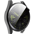 2w1 Etui z osłoną na ekran do Huawei Watch GT 3 46mm, Czarny