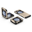 Etui pancerne do Samsung Galaxy Z Flip7 FE / Z Flip6, Armor Shockproof, złote