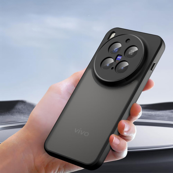 Etui do Vivo X300 Pro, Fusion Hybrid, matowe czarne