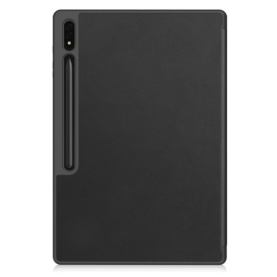 Etui do Samsung Galaxy Tab S10 Ultra, Smartcase z miejscem na rysik, czarne