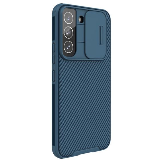 Etui NILLKIN do Samsung Galaxy S22 5G, CamShield Case, Blue