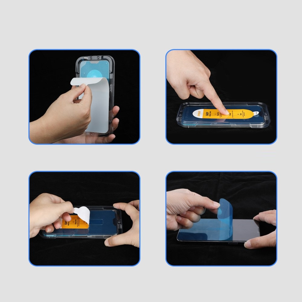 Łatwa instalacja szkła Hartowanego do Infinix Note 40 Pro dzięki ramce do montażu w zestawie 
