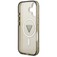 Etui GUESS do iPhone 17, IML Gradient Case With Print Triangle Logo, do MagSafe, khaki