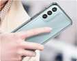 Etui do Samsung Galaxy M15 5G, Fusion Hybrid, przezroczyste / czarne