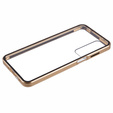Etui do Samsung Galaxy A16 / A16 5G, Magnetic Dual Glass, złote