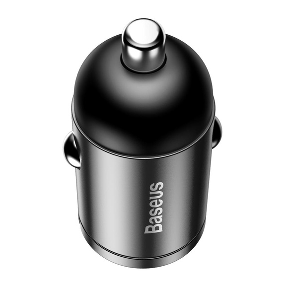 Baseus Tiny Star Mini ładowarka samochodowa QC 3.0 30 W - Szara