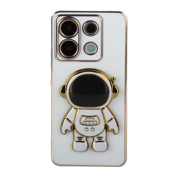 Etui do Xiaomi Redmi Note 13 Pro 5G, Astronaut, białe + Szkło Hartowane 9H