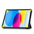 Etui do iPad 10.9" 2022 (10 gen.) / iPad 11" 2025 A16 (11 gen.), Smartcase z miejscem na rysik, czarne