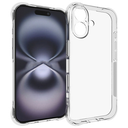 Przezroczyste etui TPU do iPhone 17 – smukła ochrona, wzmacniane rogi
