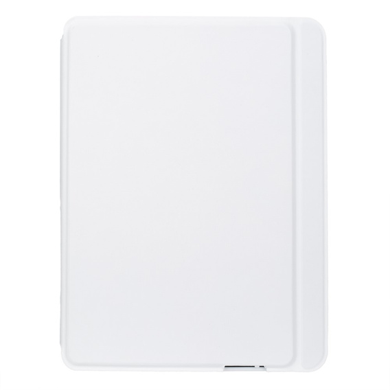 Etui z klawiaturą Bluetooth i touchpadem do iPad 11" 2025 A16 (11 gen.) / iPad 10.9" 2022 (10 gen.) – białe
