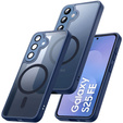 Etui do Samsung Galaxy S25 FE, do MagSafe, ERBORD Matt Case, granatowe