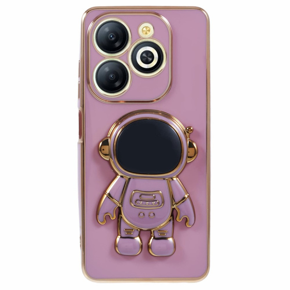 Etui do Infinix Hot 40i, Astronaut, fioletowe