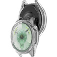 2w1 Etui z Osłoną na ekran do Huawei Watch GT 6 46mm, Przezroczyste