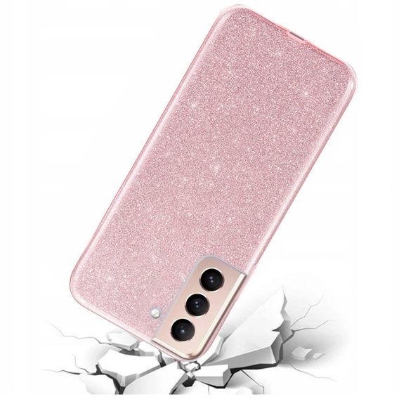 Etui Glitter Case do Samsung Galaxy S21+ Plus, Pink