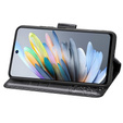 Etui z klapką do Motorola Moto G15 / Motorola Moto G15 Power, Butterfly, czarne