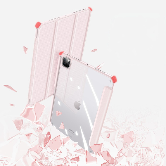 Etui do iPad Pro 13" 2024 (7 gen.), Dux Ducis TOBY, różowe