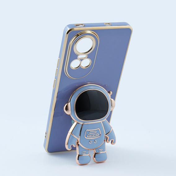 Etui do Oppo Reno 10 / 10 Pro, Astronaut, Niebieskie